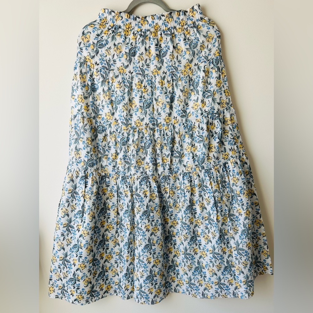 En Saison Women’s Midi Dress in Blue Floral Size XS - Picture 8 of 14